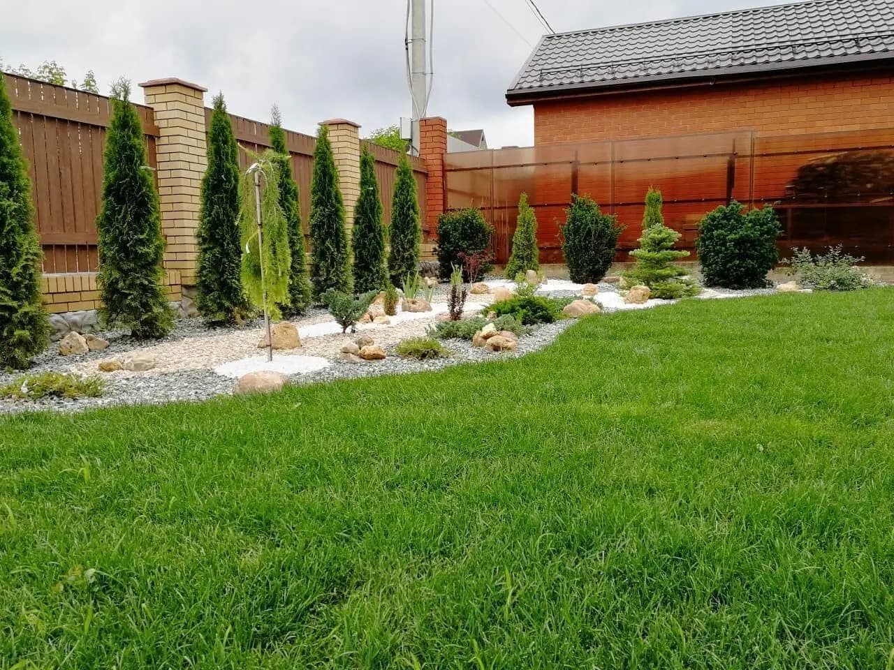 Ландшафтные работы на загородном участке 32 сотки в КП «Машки» — фото 3