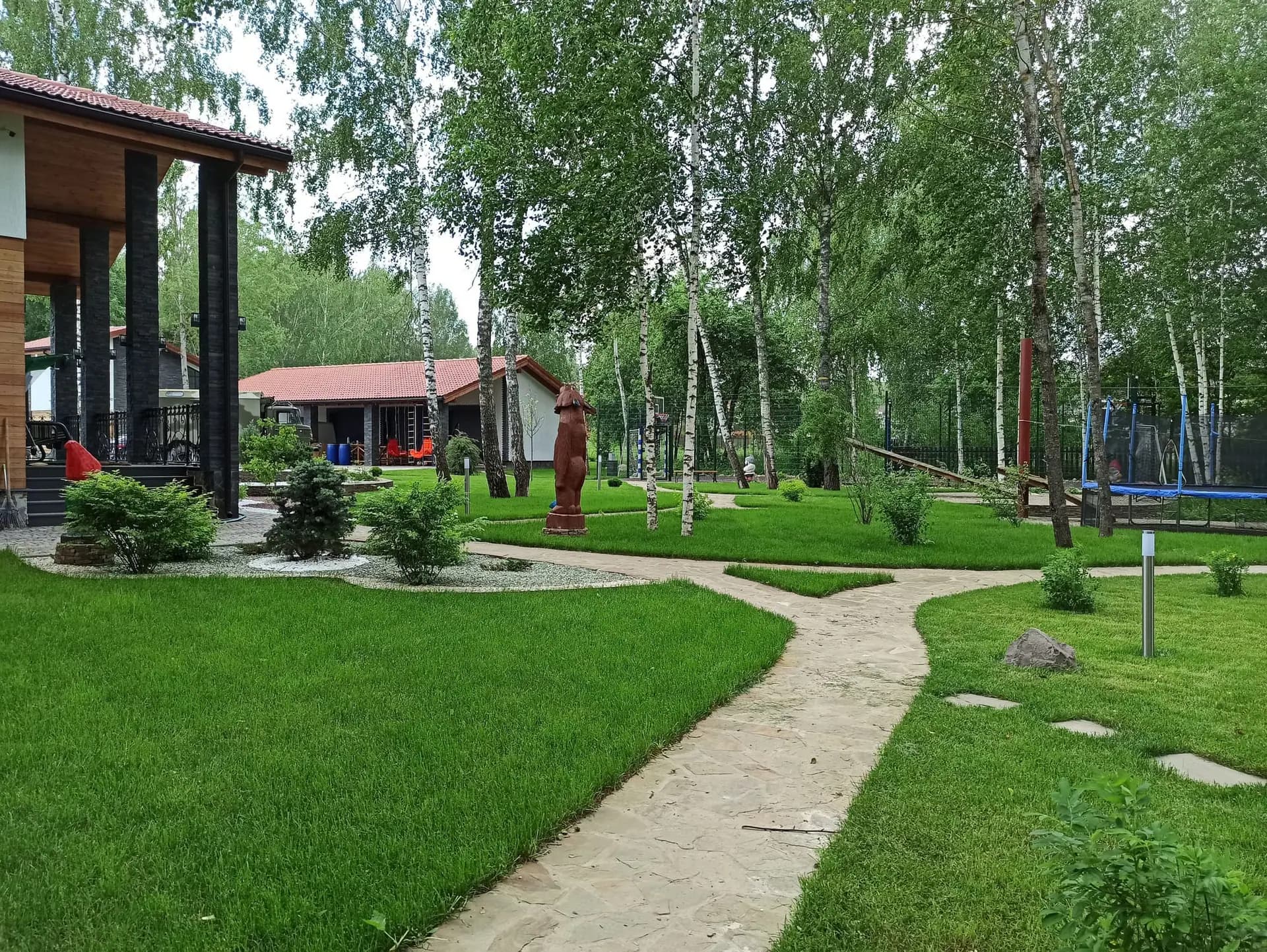 Ландшафтные работы на загородном участке 1.8 га в КП «Тимашово» — фото 1