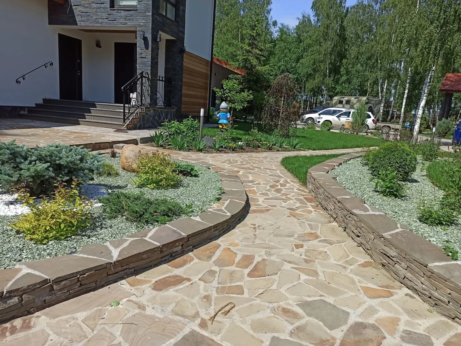 Ландшафтные работы на загородном участке 1.8 га в КП «Тимашово» — фото 2
