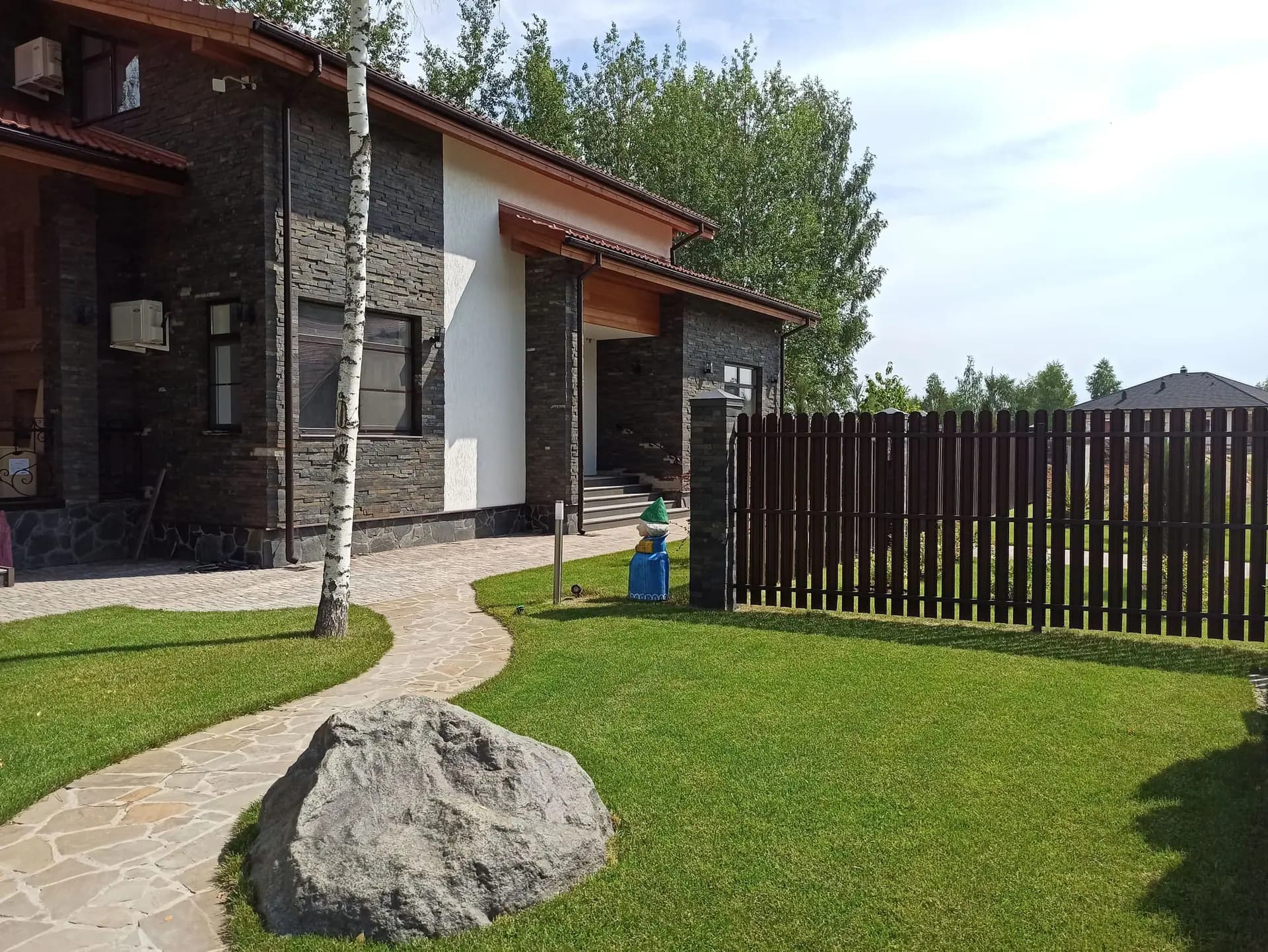 Ландшафтные работы на загородном участке 1.8 га в КП «Тимашово» — фото 5