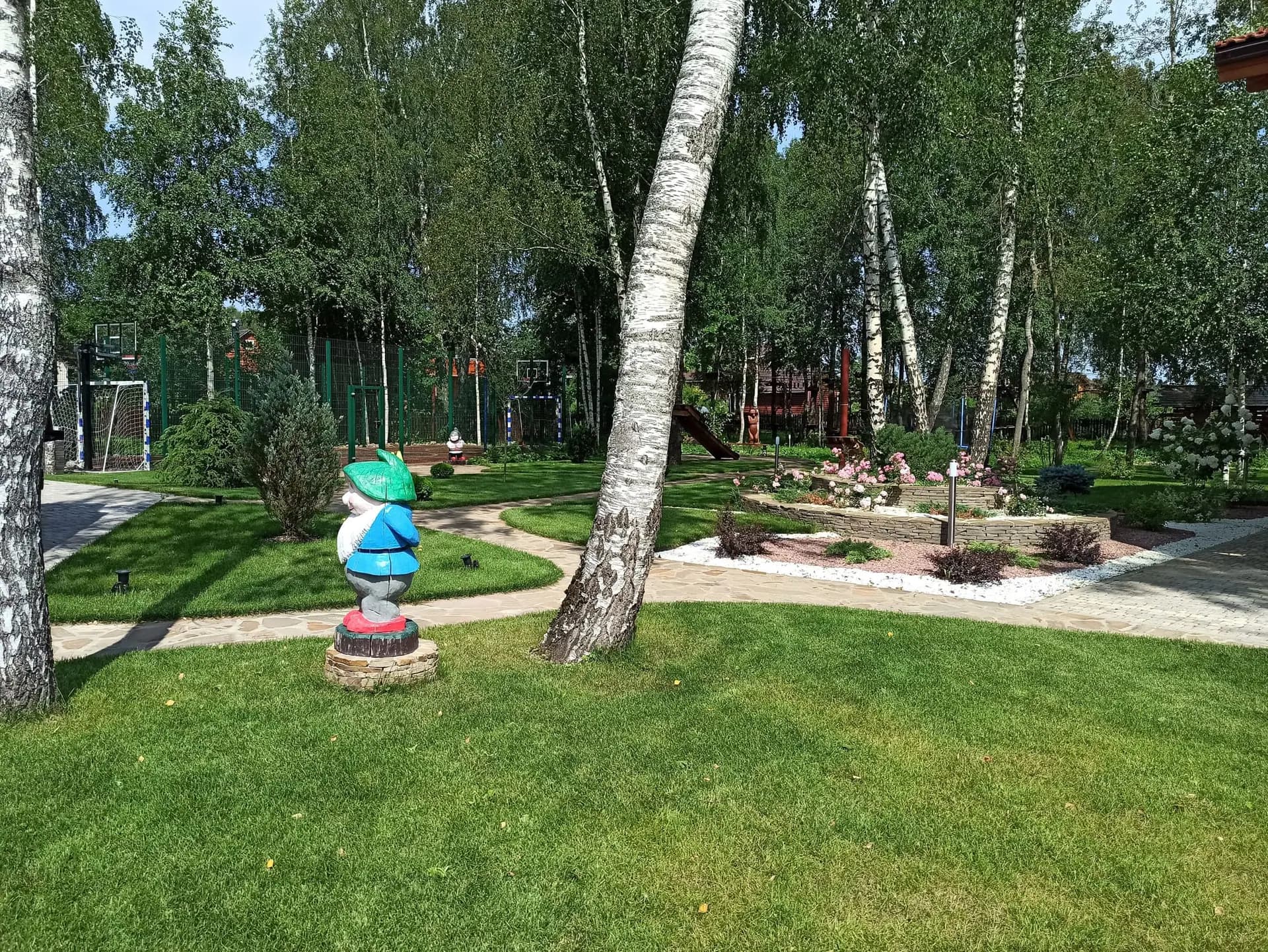 Ландшафтные работы на загородном участке 1.8 га в КП «Тимашово»