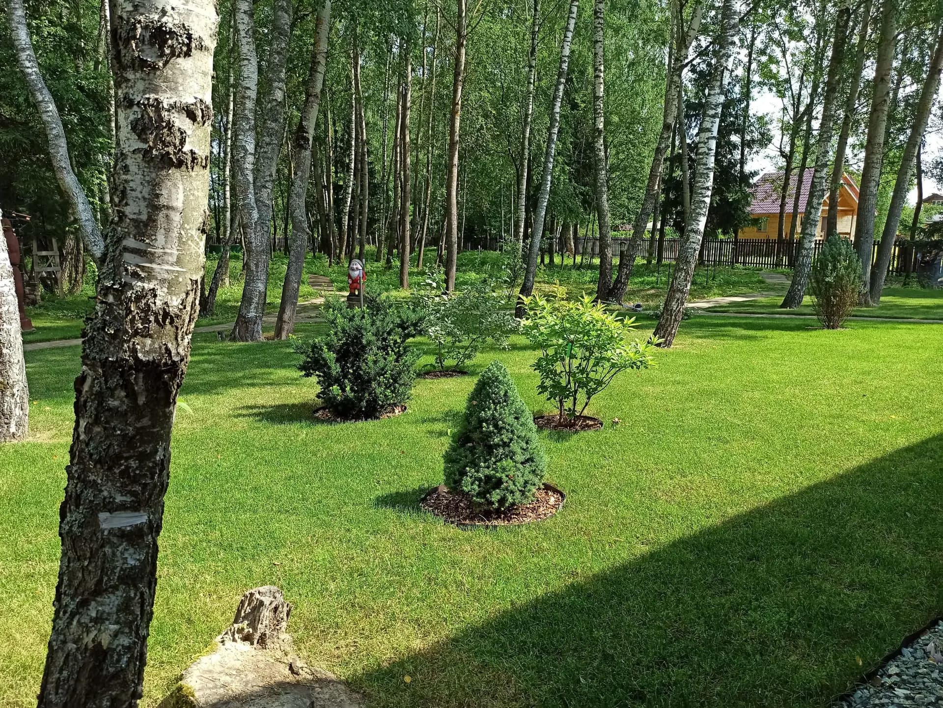 Ландшафтные работы на загородном участке 1.8 га в КП «Тимашово» — фото 10