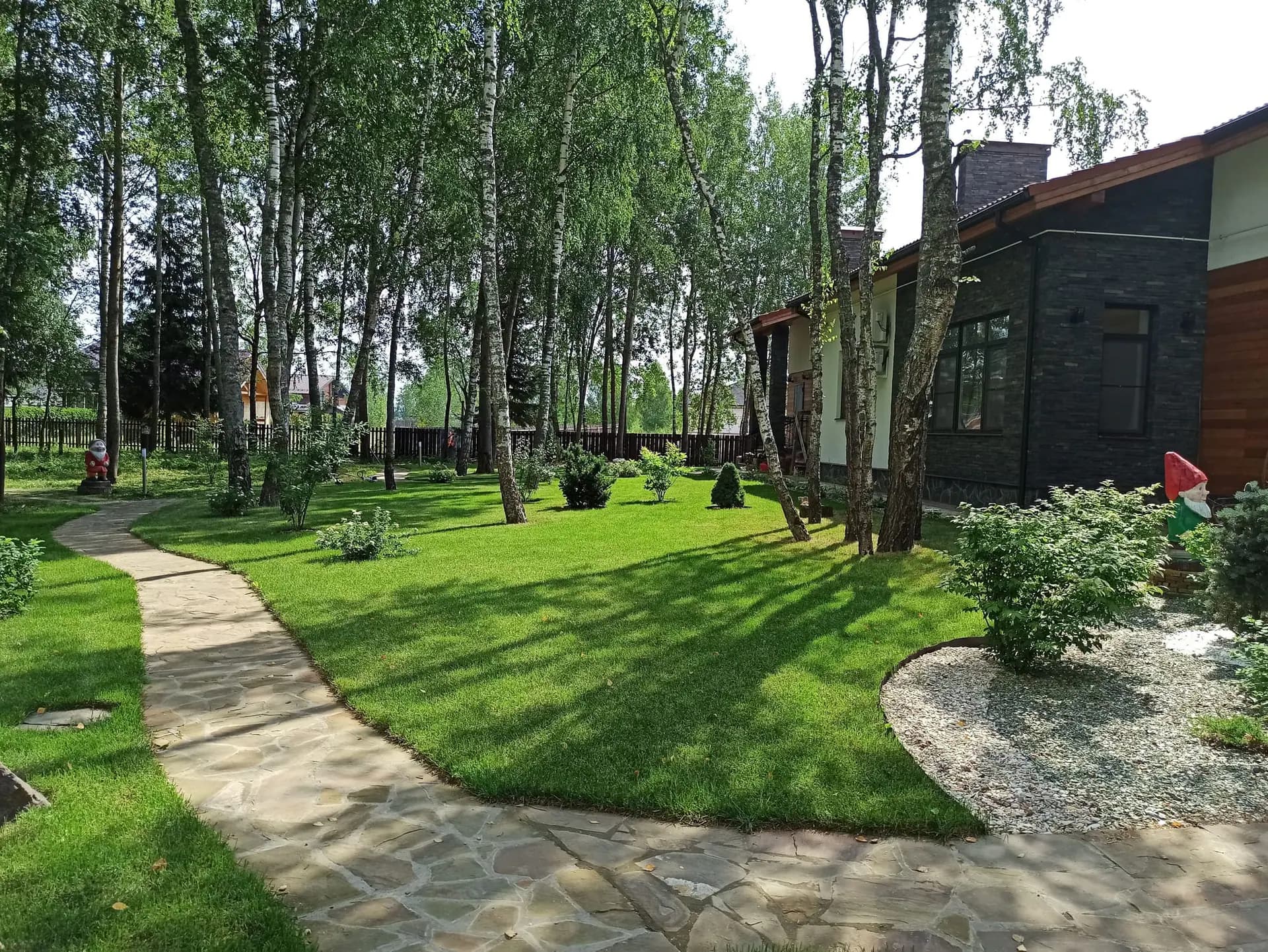 Ландшафтные работы на загородном участке 1.8 га в КП «Тимашово» — фото 7