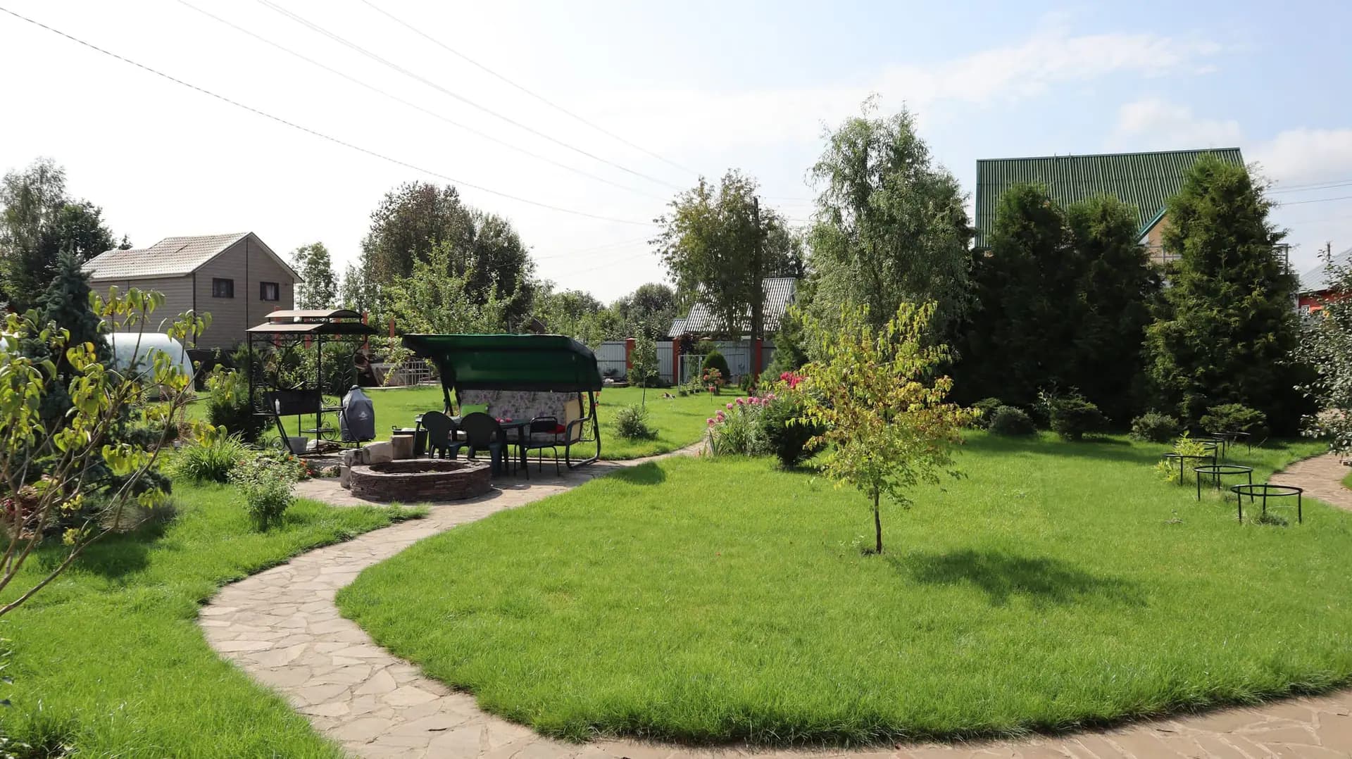 Ландшафтные работы на загородном участке 20 соток в д. Ратманово — фото 1